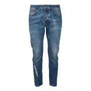 Jeans Costume National , Blue , Heren