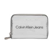 Compacte Polyurethaan Kleine Portemonnee Collectie Calvin Klein Jeans ...