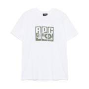 Biologisch Katoen Wit T-Shirt A.p.c. , White , Dames