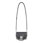 Kleine 4G Schoudertas Givenchy , Black , Dames