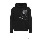 Zwarte Sweatshirt Aw24 Herenmode Mastermind World , Black , Heren