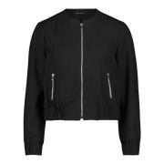 Casual Blazer Jas met Rits Betty Barclay , Black , Dames