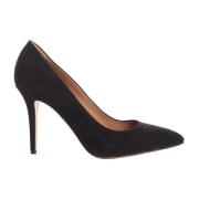 Stiletto hakken in suède leer Emporio Armani , Black , Dames