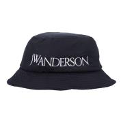 Logo Bucket Hat JW Anderson , Black , Unisex