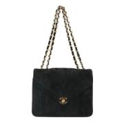 Pre-owned Fabric chanel-bags Chanel Vintage , Black , Dames