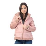 Roze Winterjas voor Vrouwen YES ZEE , Pink , Dames