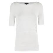 Gerimpelde Luca Top Rag & Bone , White , Dames