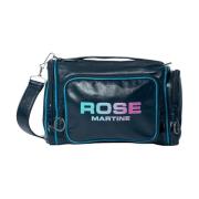 Crossbody Tas met Logo Print Martine Rose , Blue , Heren