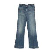 Blauwe Denim Jeans Victoria Beckham , Blue , Dames