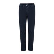 Blauwe Gewassen Denim Jeans Tramarossa , Blue , Heren