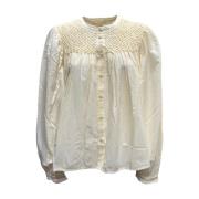 Soffia Blouse met Wijde Mouwen Ulla Johnson , White , Dames