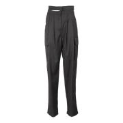 Gezellige Flanellen Loungebroek Andrea Adamo , Gray , Dames