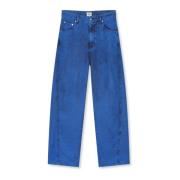 Denim Wijde Pijp Christel Broek Bluing Mads Nørgaard , Blue , Dames