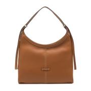 Leren Schoudertas Norma Gianni Chiarini , Brown , Dames