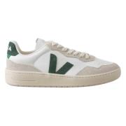 Retro Leren Sneakers Veja , White , Heren