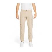 Casual katoenmix broek GAS , Beige , Heren