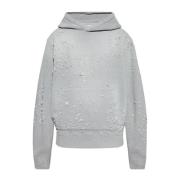 Sweatshirt met logo Amiri , Gray , Heren