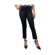 Elegant Polyester Elastane Pantalone Liu Jo , Black , Dames