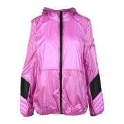 Stijlvolle buitenkleding met polyester mix Moncler , Purple , Dames