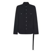 Zwarte Outershirt voor Mannen Rick Owens , Black , Heren