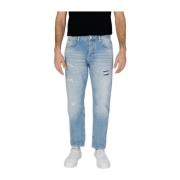 Slim Fit Katoenen Jeans met Elastaan Antony Morato , Blue , Heren