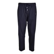 Moderne Katoenen Broek Costume National , Blue , Heren