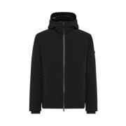 Zwarte Bomberjack met Primaloft Vulling Peuterey , Black , Heren