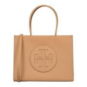 Ella Bio Small Tote Tas Tory Burch , Brown , Dames