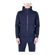 Blauwe Katoen Blend Hoodie Sweater U.s. Polo Assn. , Blue , Heren