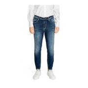 Blauwe Katoenmix Jeans Mannen Herfst/Winter Antony Morato , Blue , Her...