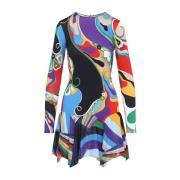 Multicolor Jurk voor Vrouwen Emilio Pucci , Multicolor , Dames