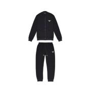 Zwarte katoenen sweatsuit herfst/wintercollectie Emporio Armani , Blac...