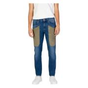 Heren Jeans Herfst/Winter Collectie Jeckerson , Blue , Heren