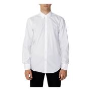 Lange mouwen herenshirt collectie Antony Morato , White , Heren