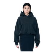 Dubbele Hoodie van Katoenfleece Entire Studios , Black , Dames