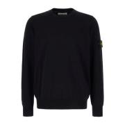 Stijlvolle Gebreide Collectie voor Mannen Stone Island , Black , Heren