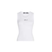 Top Smanicato Karl Lagerfeld , White , Dames