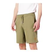 Groene katoenen Bermuda shorts U.s. Polo Assn. , Green , Heren