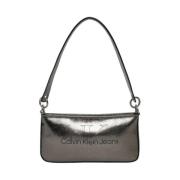 Stijlvolle Polyethyleen Handtas Dames Collectie Calvin Klein Jeans , G...