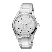 Zilveren Herenmode Horloge Just Cavalli , Gray , Heren