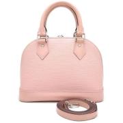 Pre-owned Leather louis-vuitton-bags Louis Vuitton Vintage , Pink , Da...