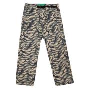 Blauwe camouflagebroek met verstelbare taille Garment Workshop , Multi...