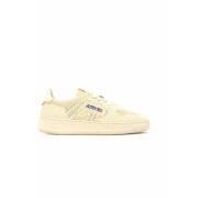 Witte Sneakers Medalist Easeknit Collectie Autry , Beige , Dames