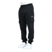 Cargo Essentials Zwarte Broek Adidas Originals , Black , Heren