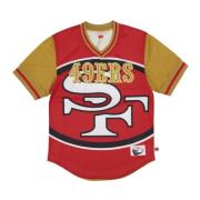 NFL Jumbotron 3.0 Mesh V-Neck Jacket Mitchell & Ness , Multicolor , He...