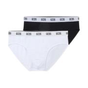 Heren Essentials Briefs 2-Pack Gcds , Multicolor , Heren