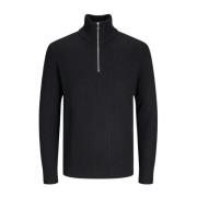 Gebreide trui voor mannen Jack & Jones , Black , Heren