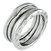 Pre-owned White Gold rings Bvlgari Vintage , Gray , Dames