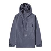 Grijze Windbreaker Jas met Ritssluiting C.p. Company , Gray , Heren