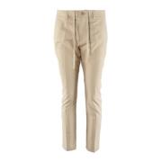 Beige Slim Fit Herenbroek Hugo Boss , Beige , Heren